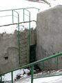 Проход на нижние уровни батареи, расположенные под орудийными двориками