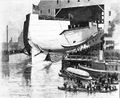 Спуск USS Maine на воду