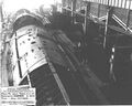 Строящиеся секции корпуса подводной лодки USS Rasher (SS-269) , 3 мая 1942 года.
