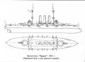 Схема IJN Hatsuse