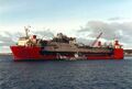 RFA Sir Tristram возвращается с войны
