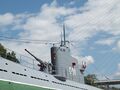 Рубка подводной лодки С-56. Видна труба перископа. Мемориал во Владивостоке.