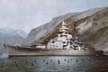 Иллюстрация Tirpitz