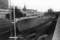 Трофейная «Н-23» (бывш. «U-1058») и краснознаменная «С-13» в доке Свеаборга, июнь 1946 г.