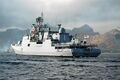 Фрегат «Тришул» в составе индийских ВМС