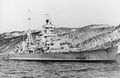 Admiral Hipper в Тронхейме, 9 апреля 1940 г. В носовой части корпуса видны повреждения от таранного удара HMS Glowworm
