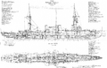 Схема 1927 г. Продольный разрез