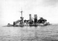 Корабль после бомбардировки. 1945