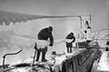Хозработы на палубе «Щ-403», 19 декабря 1942 г.