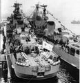 ЭМ «Светлый» и «Справедливый» в Ростоке, октябрь 1962 года.