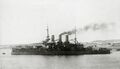 Эскадренный броненосец «Пантелеймон» на рейде Севастополя, 1908 год