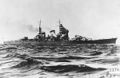 Японский крейсер IJN Haguro, потопивший голландский крейсер HNLMS De Ruyter флагман ударного соединения.