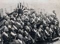 Японская морская пехота перед высадкой. Предположительно, период битвы за Ухань. Китай, 1938 г.