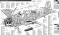 Схема Grumman F4F Wildcat