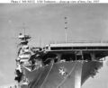 USS Yorktown. Вид спереди. Октябрь 1937 года