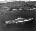 USS Leyte перед боевым выходом, порт Йокосука, 1 декабря 1950