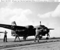 S2F-1 Tracker на палубе авианосца. 1 ноября 1955