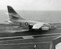 Дуглас A3D-2 Skywarrior ЧП на палубе