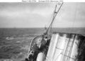 Вид на корму вдоль правого борта с USS Allen(DD-66), 1918