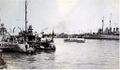 USS Philip (DD-76), USS Waters (DD-115) и USS Crosby (DD-164) в Сан Педро, декабрь 1919 года.