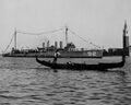 USS Gridley в гавани Венеции