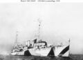 1918 год, USS Bell в камуфляжной окраске