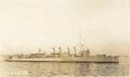 USS Waters в Сан Диего, 1936 год.