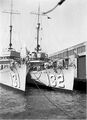 USS Aaron Ward и USS Buchanan. Сан-Франциско, 1939 год.