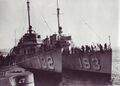 HMS Castleton, вместе с HMS Clare (бывший USS Abel P. Upshur (DD-193)) после их прибытия в Великобританию, дата и место неизвестно.