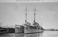 USS Aaron Ward и USS Hale в порту Стоктона, Калифорния 1939 года.