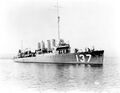USS Kilty. Январь 1920 года в Гуантанамо, Куба.