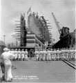 USS Kennison. Спуск на воду 8 июня 1918 года.