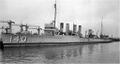 USS Claxton. Перед передачей в Королевский флот.
