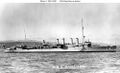 USS Hamilton на якоре, примерно 1930-е года.