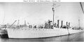 USS Walker в Бостоне, Массачусетс, 1 февраля 1919 года.