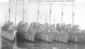 USS Sproston в Сан-Диего, Калифорния, приблизительно в декабре 1919 года.