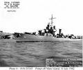 USS Porter (DD-356) выходит из военно-морской ферми острова Маре, 10 июля 1942