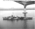 USS Phelps (DD-360) в камуфляжной раскраске, ноябрь 1944