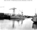USS Balch (DD-363) на верфи Bethlehem Shipbuilding Corporation за неделю до сдачи заказчику, 13 октября 1936