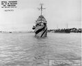 USS Flusser на базе Мар-Айленд, 14 июня 1944 года