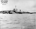 USS Flusser на базе Мар-Айленд, 14 июня 1944 года