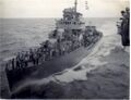 USS Gridley (DD-380) в западной части тихого океана, приблизительно 1944 - 1945
