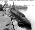 USS Sailfish на ремонте, остров Маре, 13 апреля 1943 года