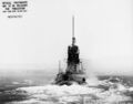 Вид с кормы на USS Grayback (SS-208) у Сан-Франциско (Хантерс-Пойнт) 26 августа 1943 года.