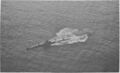 USS Grayback виден с высоты около 500 футов