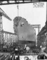 Подготовка к спуску на воду, 17 декабря 1941