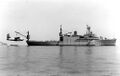 USS Salisbury Sound (AV-13) в бухте Сан-Диего, 1957 год