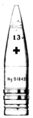 105-мм зенитный снаряд 10-cm Sprgr. Pair. L/4.4 Kz..
