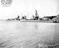 USS Salt Lake City в Mare Island Navy Yard, 10 апреля 1943 г.