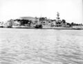 USS Salt Lake City в Mare Island Navy Yard, 10 апреля 1943 г.